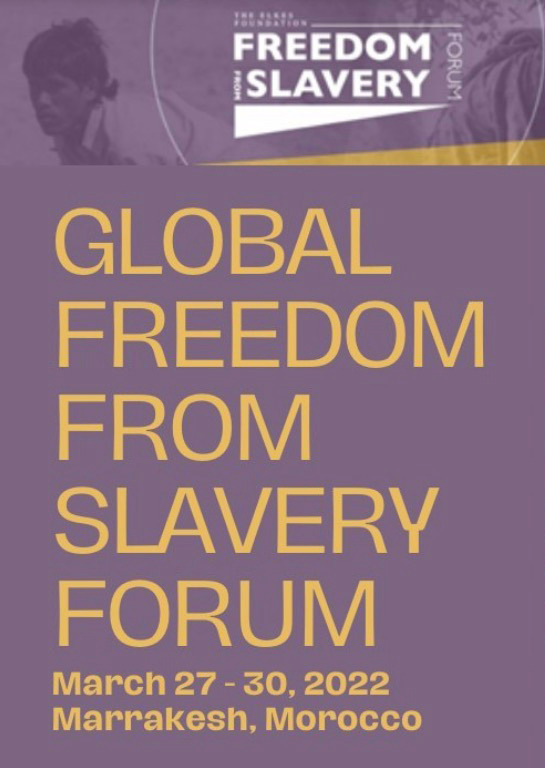 30 pays participent à la 9ème édition du Forum Mondial de Lutte contre l’esclavage moderne (Marrakech)
