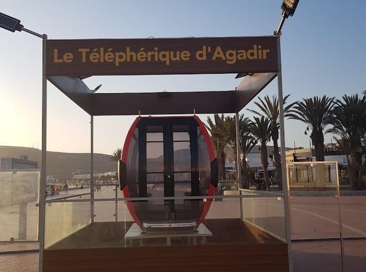 Le téléphérique d’Agadir sera-t-il livré en juillet ?