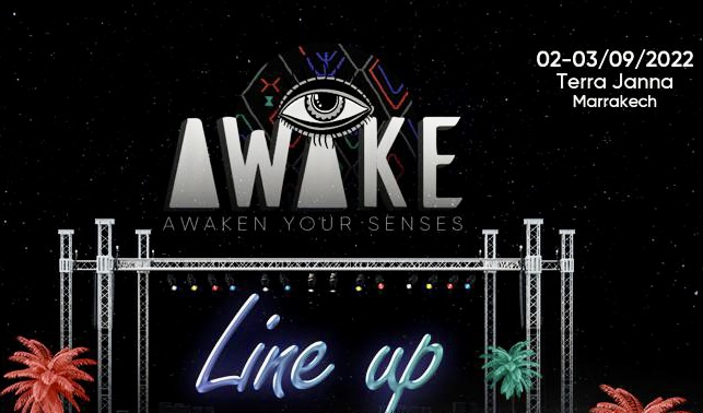 1ère édition de «Awake Festival» (2-3 septembre Marrakech)