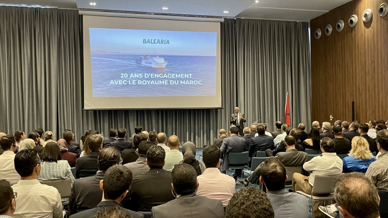 Baleària réunit à Tanger 200 acteurs du maritime