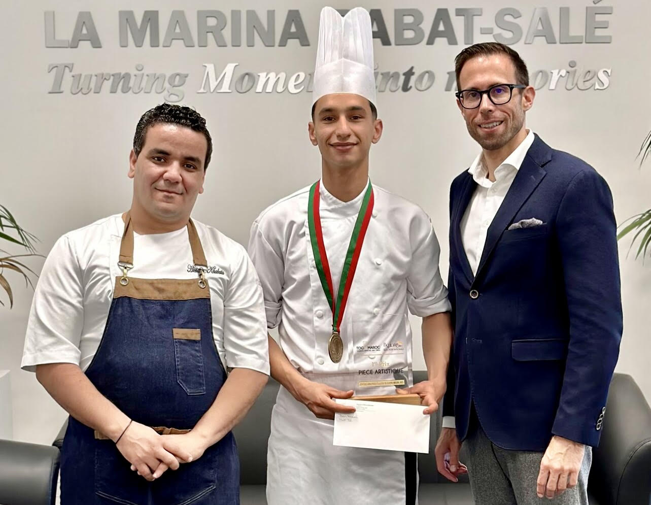 Amine Boulmane remporte le 1<sup>er</sup> Prix de la boulangerie
