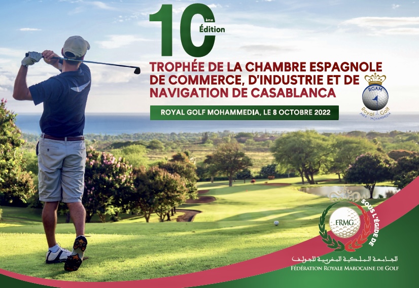 10ème édition du Tournoi de Golf de la Chambre Espagnole de Commerce de Casablanca
