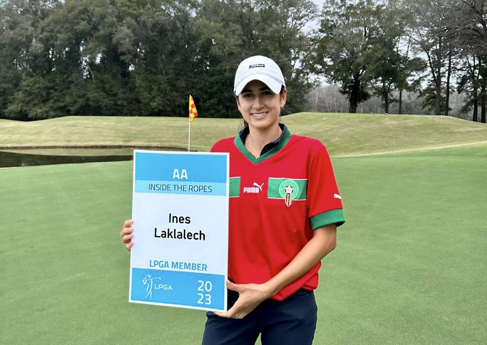 <strong>La golfeuse Ines Laklalech rallie fièrement le circuit américain LPGA</strong>