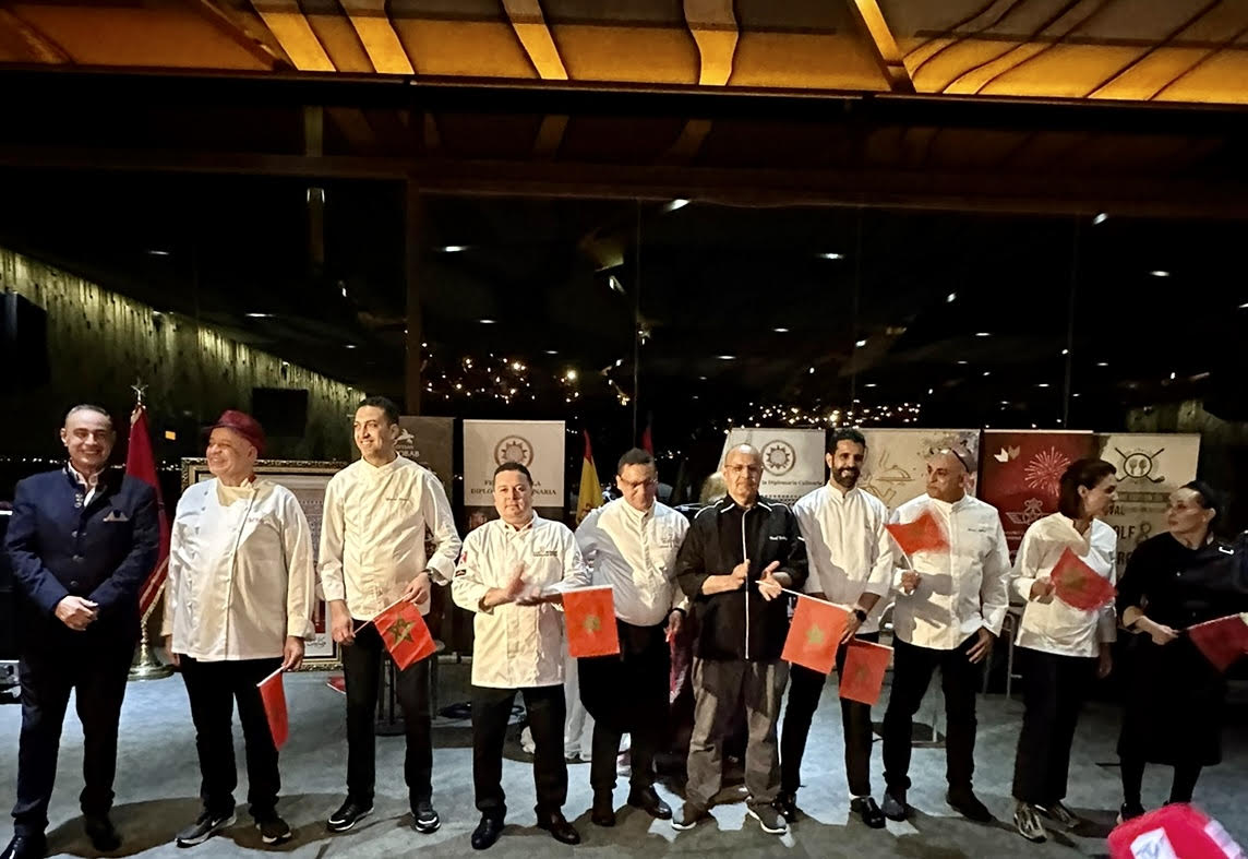 Belle prestation des Chefs marocains à Las Palmas