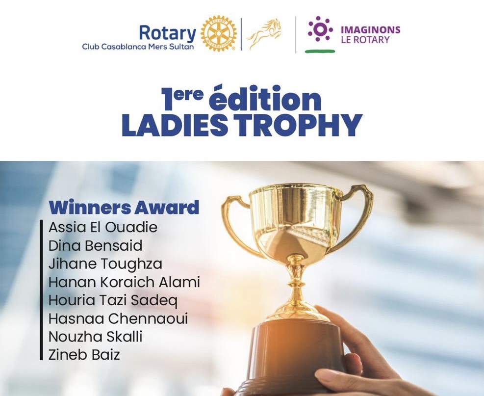 Le Rotary Club Casablanca Mers Sultan lance la 1ere édition du LADIES TROPHY