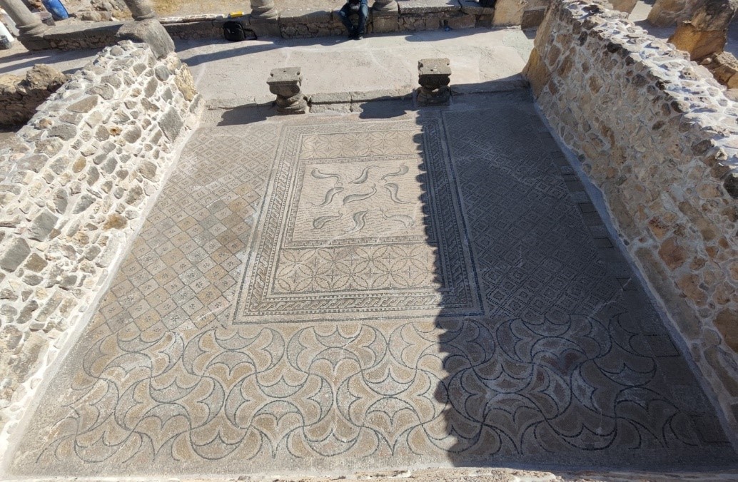 Restauration des mosaïques du Site Archéologique de Volubilis