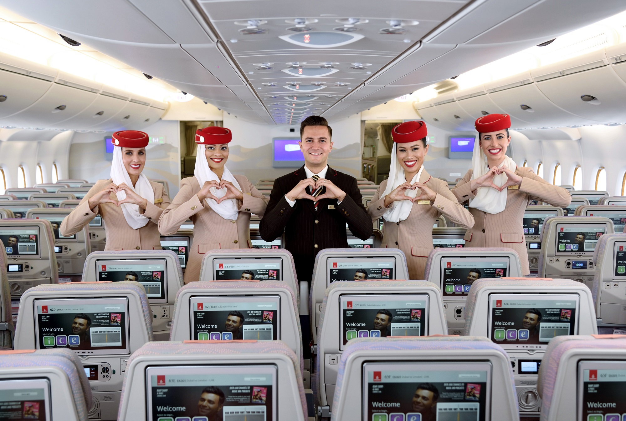 Emirates champion mondial du divertissement à bord