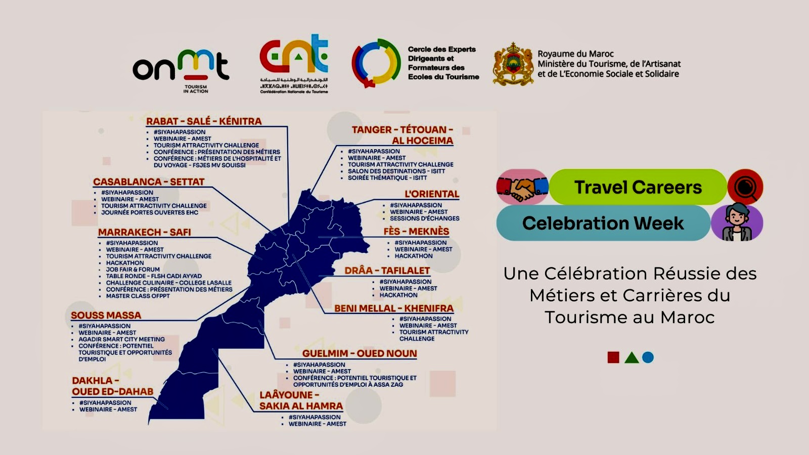 La Travel Careers Celebration Week met l’attractivité du Maroc sous les projecteurs 