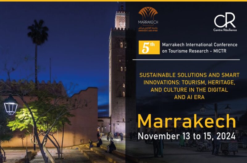 Marrakech abrite une conférence internationale sur la recherche touristique