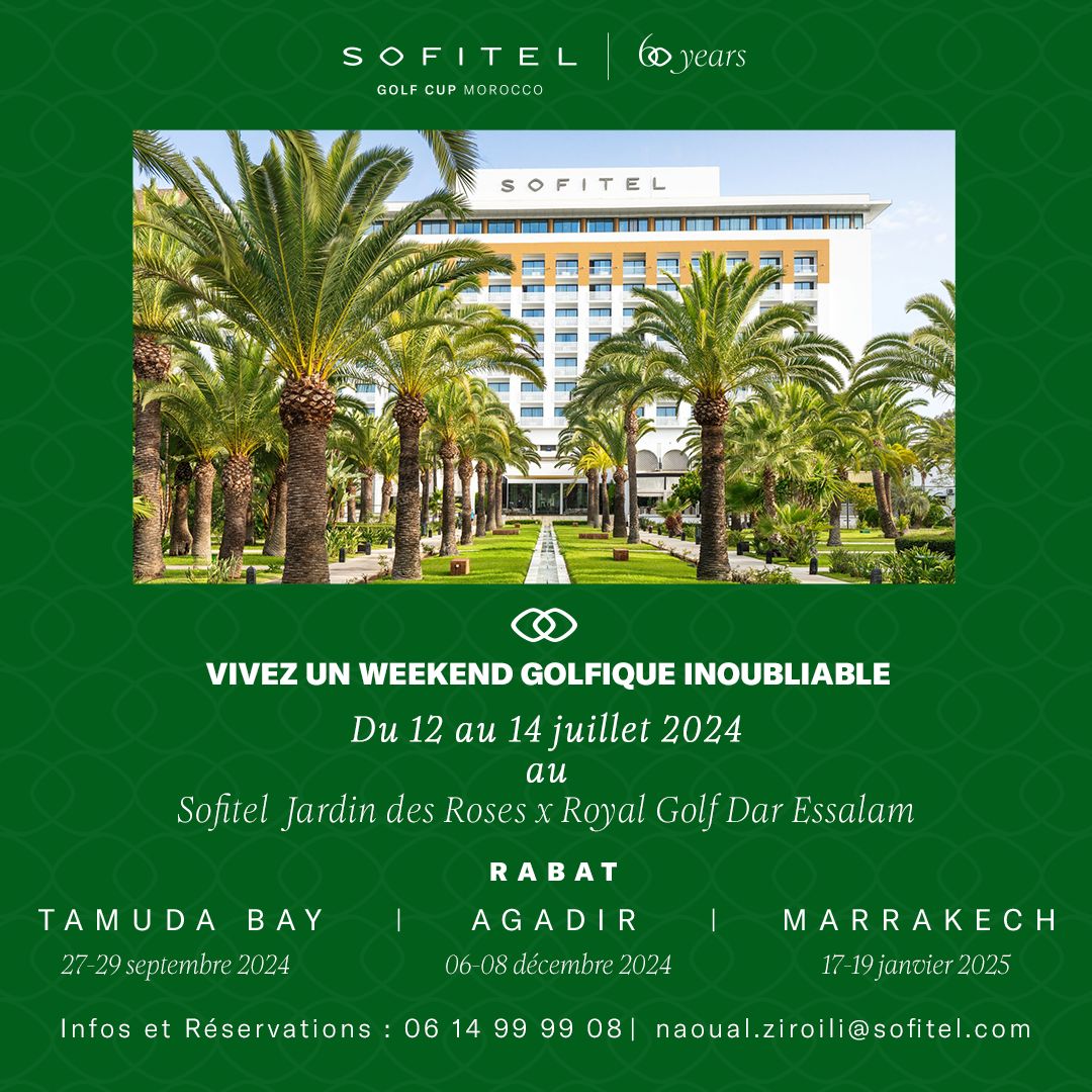 La Sofitel Golf Cup Morocco entame sa 2ème étape