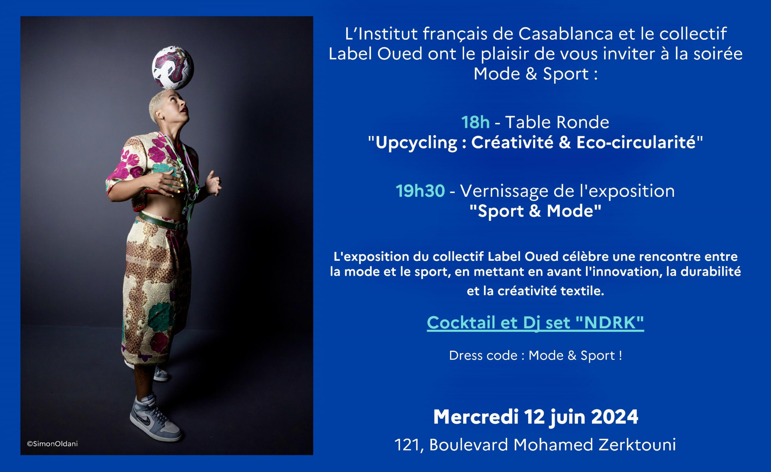 Rencontre de la mode, du sport et de l’art à Casablanca