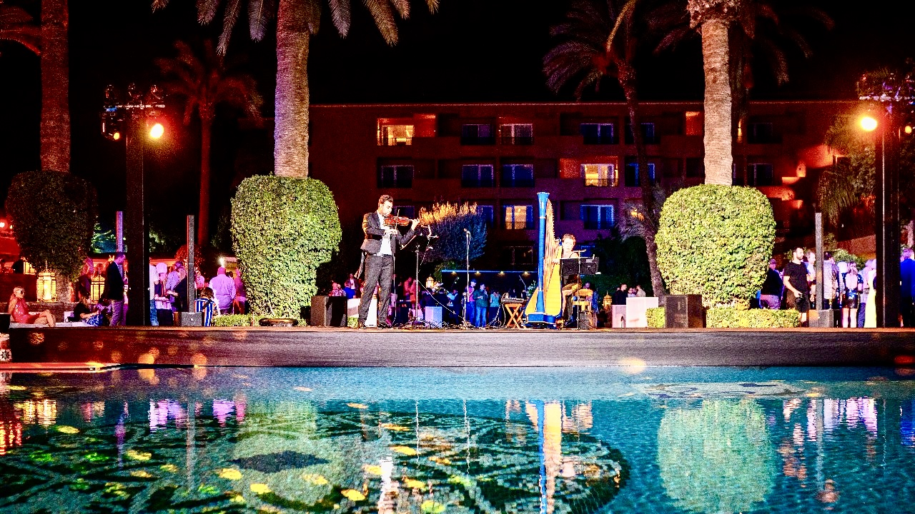 Soirée haut-en-couleurs Pure Life au Soﬁtel Marrakech