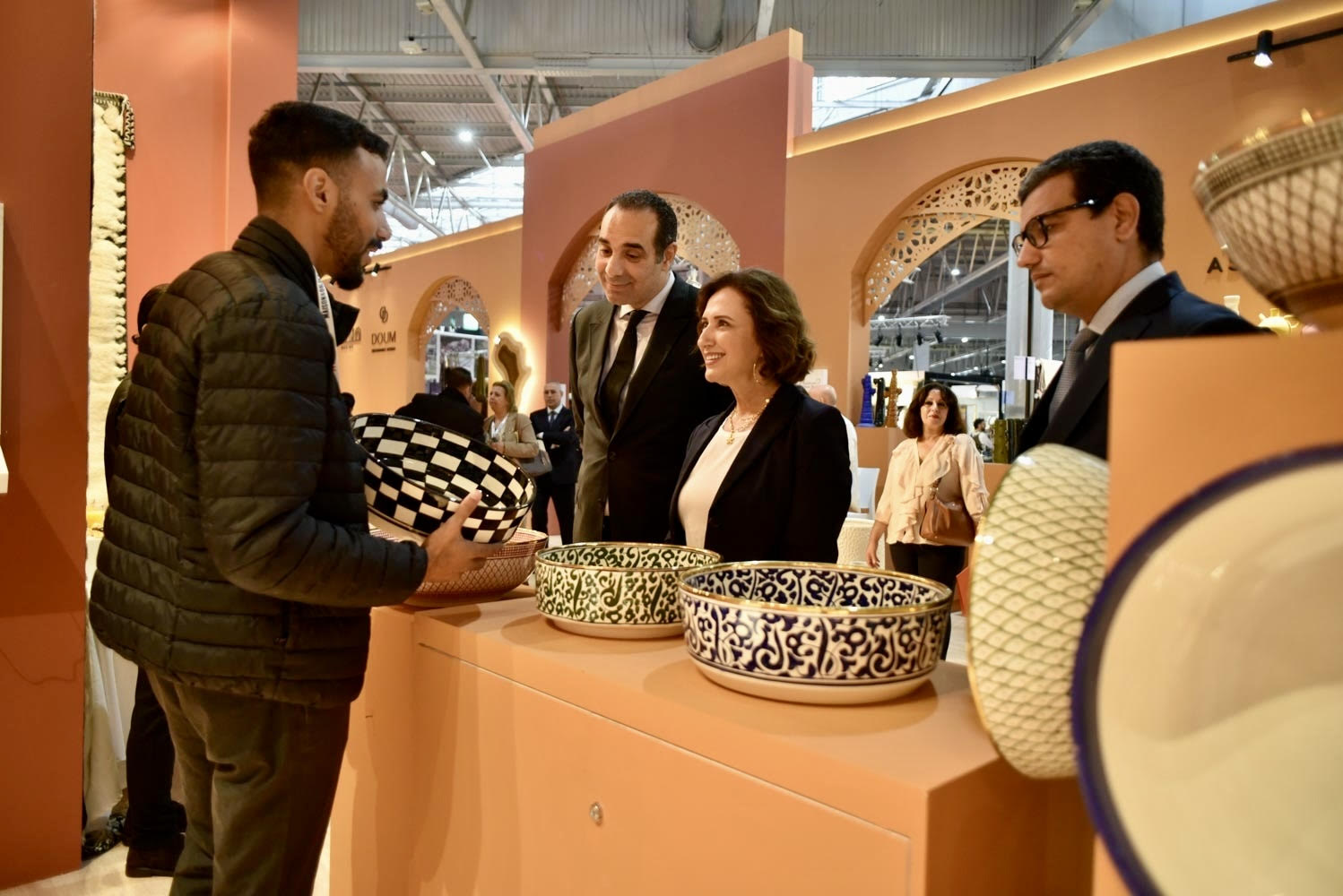 F-Z. Ammor au Salon Maison & Objet 2024 Paris