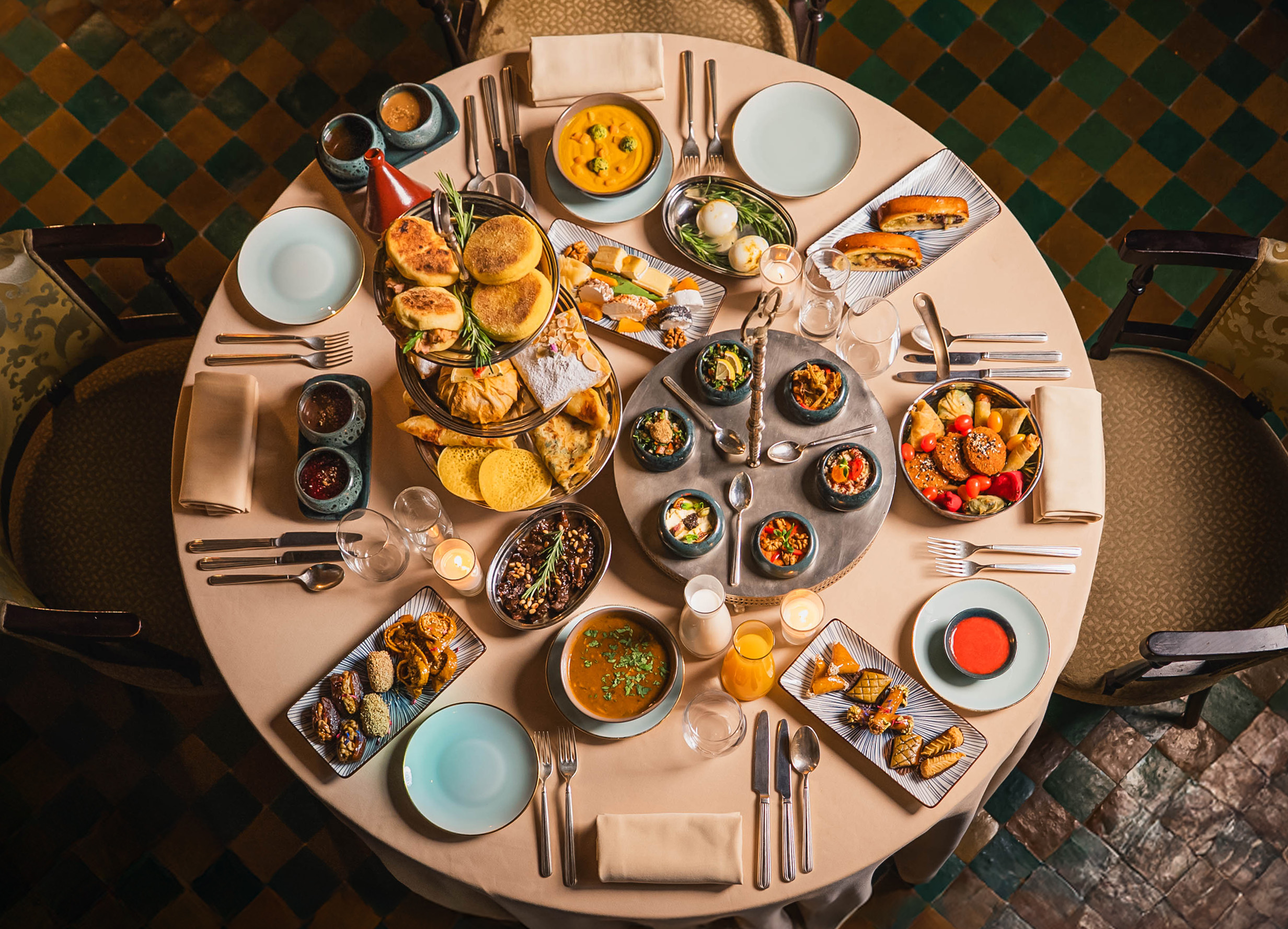 Le Fairmont Marrakech propose le Ftour à table pour 750 MAD