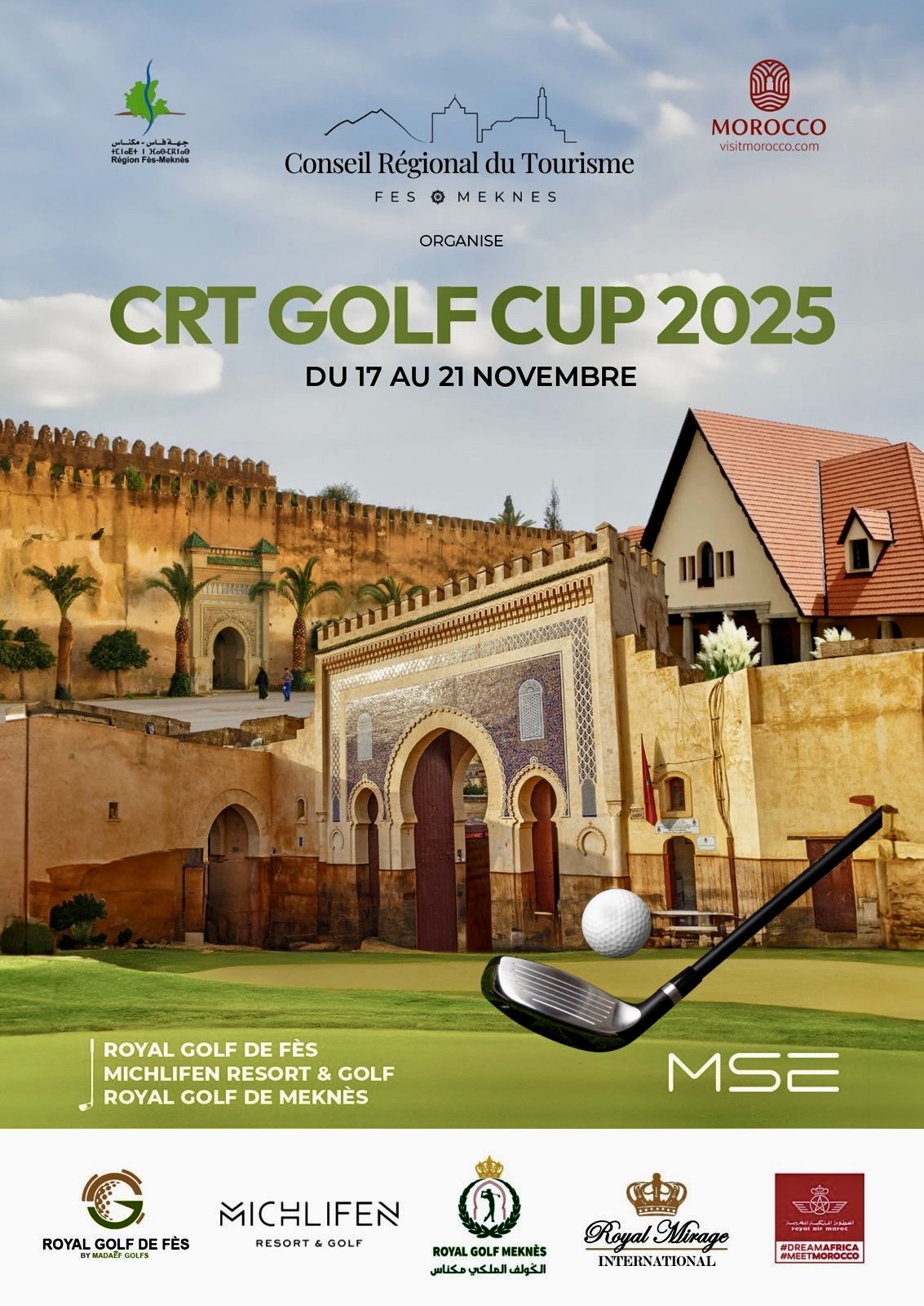 2ème édition de la CRT Golf Cup (17-21 novembre 2025)