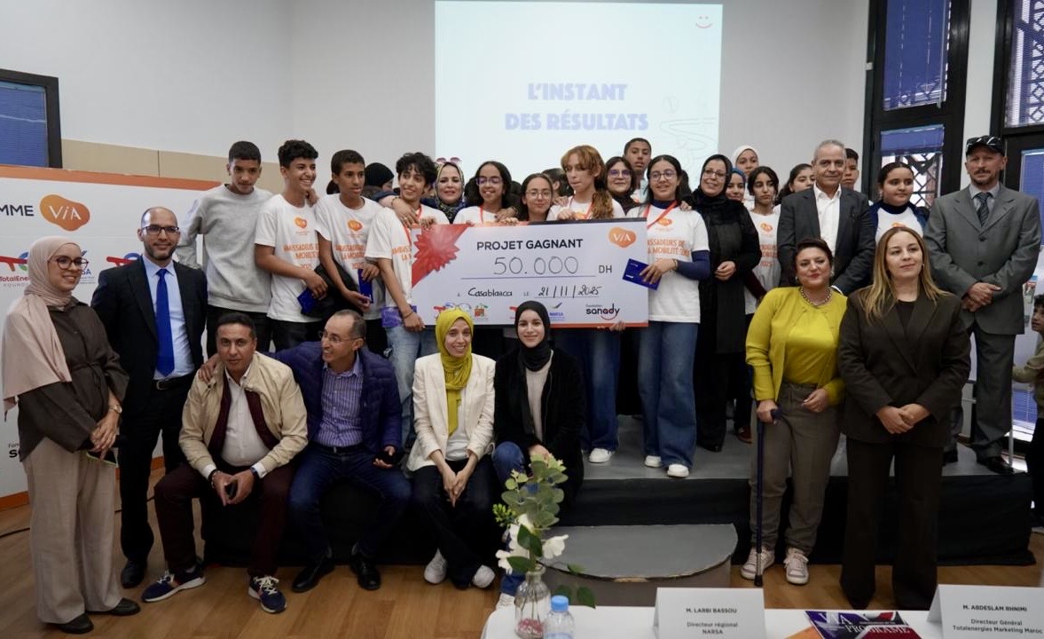 Quand la sensibilisation à la sécurité routière des jeunes est faite par les élèves casablancais!