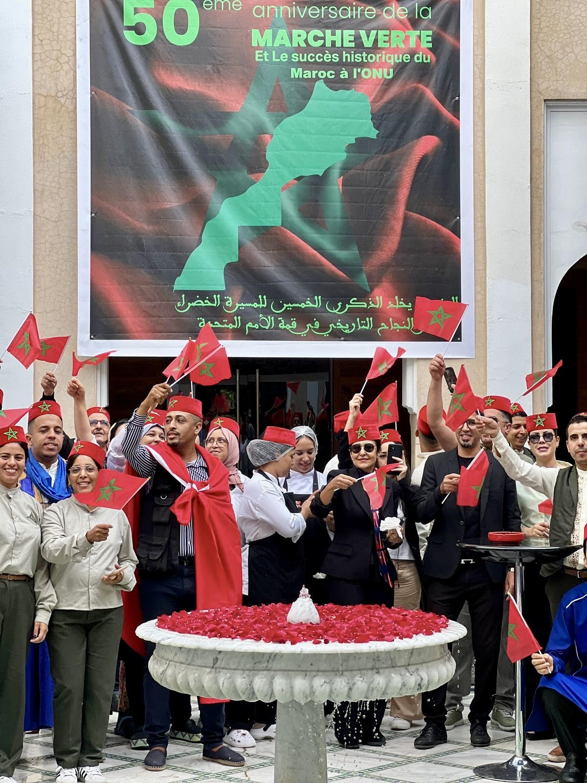 Les hôteliers du Maroc fêtent la Marche Verte dans l’union par l’hospitalité