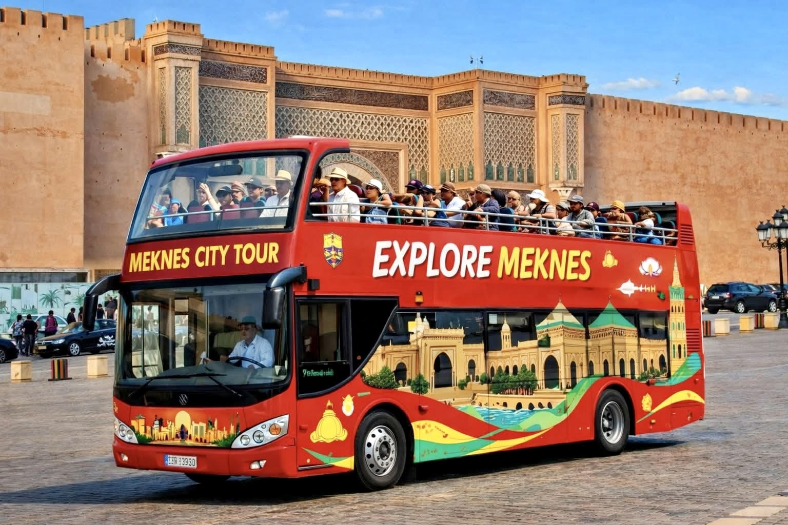 Meknès investit dans 2 autocars touristiques panoramiques